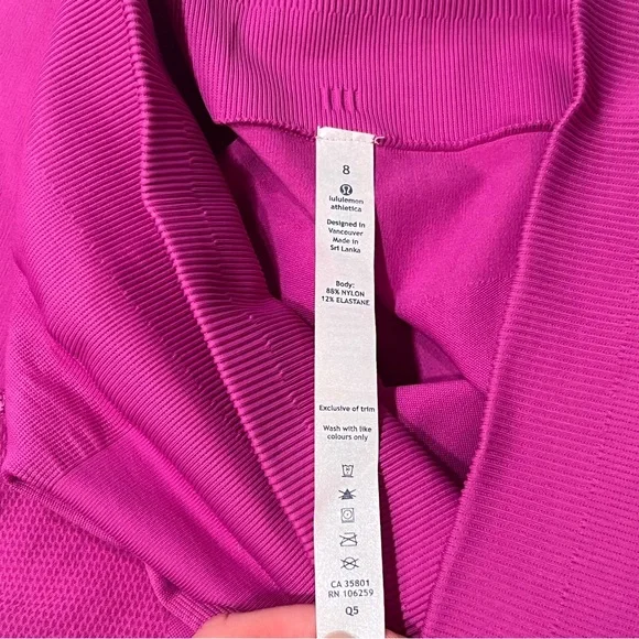 Lululemon Zone In Tight
Raspberry  Size 8 - Picture 11 of 11